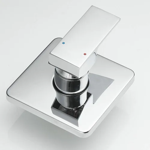 Vista 4 de Heable Kit de molduras de ducha de una sola función con válvula áspera, juego de ducha de lluvia para baño, sistema de grifo de ducha de lluvia