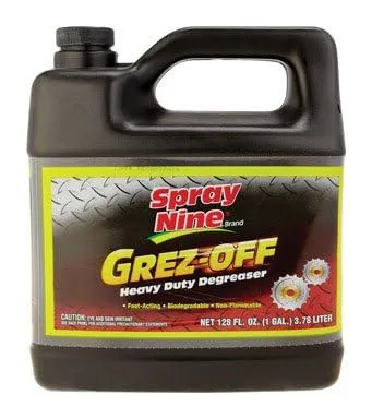 Spray Nine Grez-Off Desengrasante de servicio pesado