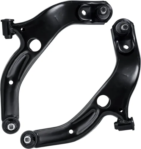 Vista 83 de Detroit Axle - Par de brazos de control superiores traseros para Chrysler 200 Avenger 2011-2018 Dodge Journey 2 Asamblea de brazos de control