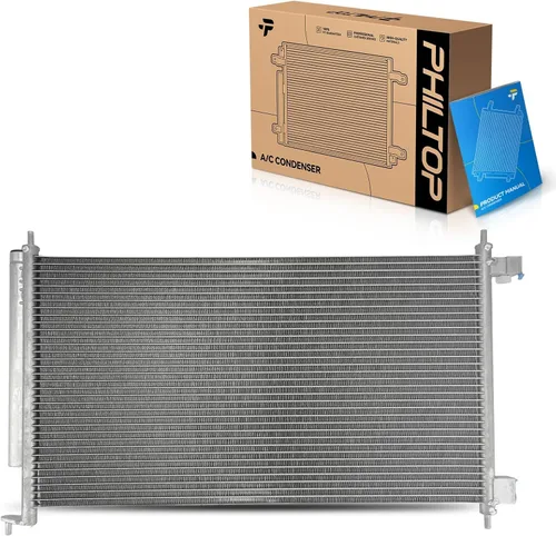 Vista 46 de PHILTOP Reemplazo del condensador de aire acondicionado para Ram1500 2003-2008, Ram2500 2003-2008, Ram3500 2003-2008, para OEM 5072993AB, 5072993AA