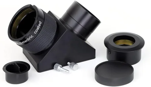 Espejo diagonal dieléctrico de 2 pulgadas para telescopio astronómico - 99% reflectividad- con adaptador de refractor de 1,25 pulgadasAccesorios