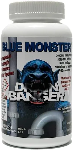 Vista 2 de Juego de 2 limpiadores de drenaje Blue Monster Drain Banger