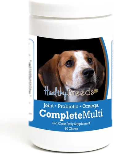 Vista 243 de Healthy Breeds Cavalier King Charles Spaniel - Multivitamínico todo en uno, completo con probióticos, glucosamina, condroitina y omegas, 60