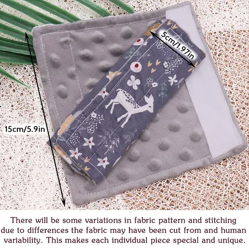 Vista 6 de DILIMI Funda para el cuello del asiento de automóvil para bebé, 2 almohadillas para cinturón de asiento de automóvil, protectores de correa