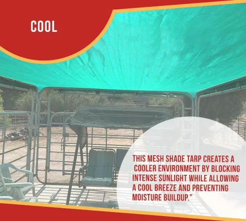 Vista 15 de Lona de malla negra 70% con ojales., Negro