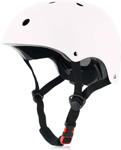 Vista 13 de Casco de bicicleta para niños, ajustable y para múltiples deportes, desde niños pequeños hasta jóvenes, 3 tallas