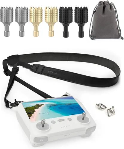 Vista 9 de LKTOP 2 Pares de Palancas de Control Remoto Mini 3/Mini 3 Pro/Mini 4 Pro/Air 3/Air 2S/Mavic 3/Mavic 3 Pro/Mavic 3 Classic para DJI 𝗥𝗖/𝗥𝗖𝟮 Joystick