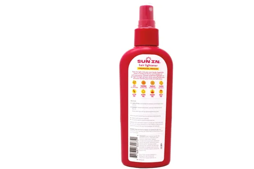 Vista 2 de Sun In Aclarador de cabello Tropical Breeze, sin alcohol con aloe, manzanilla y linaza, 4.7 onzas líquidas (paquete de 2)
