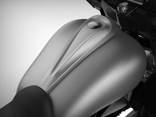 Vista 270 de Fundas de tanque estiradas para whisky ámbar con consola de tablero para Harley Touring Street Glide Road Glide 2014 2015 2016 2017 2018 2019 2020