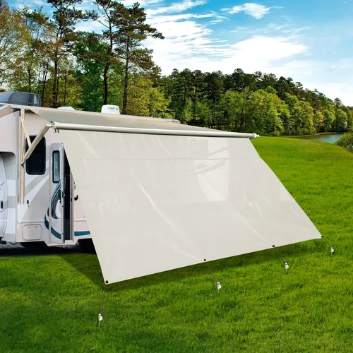 Vista 7 de Dulepax Barras de Sombra para Toldo de RV. Juego de Dos, Varillas de Aluminio Ajustables para Pantalla de Sombra de Toldo de RV. Expande el Espacio