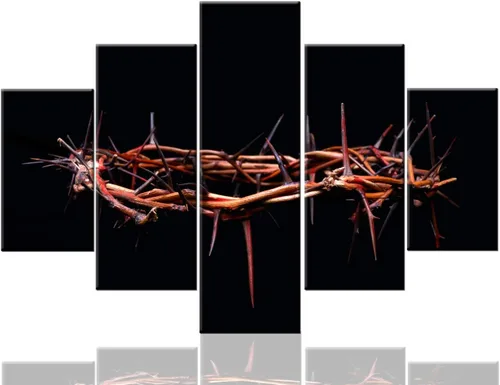 Vista 236 de TUMOVO Jesús Christian - Pintura sobre lienzo de 5 piezas