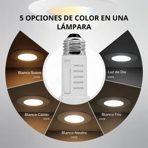 Vista 2 de Soliseed - Paquete de 4 unidades de iluminación LED empotrable de 5/6 pulgadas 5CCT, luz de techo regulable, color seleccionable