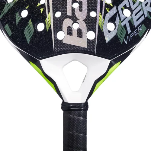 Vista 4 de Babolat Counter Viper 2.6 Pala de pádel (negro/amarillo)