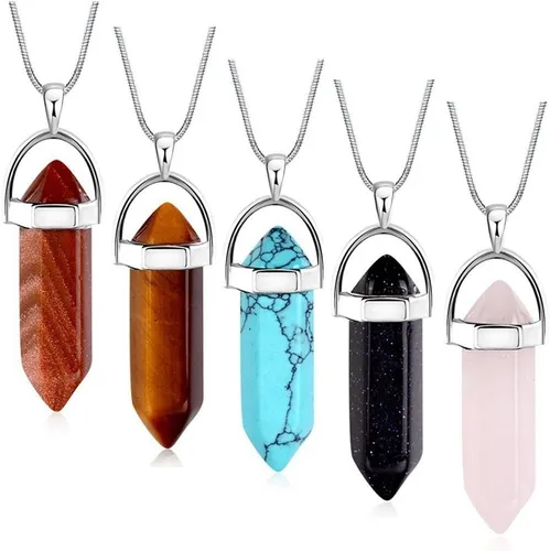 Vista 5 de Collar de cadenas de serpiente, 24 piezas chapadas en plata 925 de 0.06 pulgadas (0.047 in) con cierres de langosta para hacer joyas (16 pulgadas)