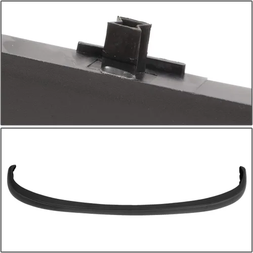 Vista 3 de Auto Dynasty Deflector de aire de la cenefa inferior del parachoques delantero del estilo OE compatible con Dodge Ram 1500 2500 3500 02-09
