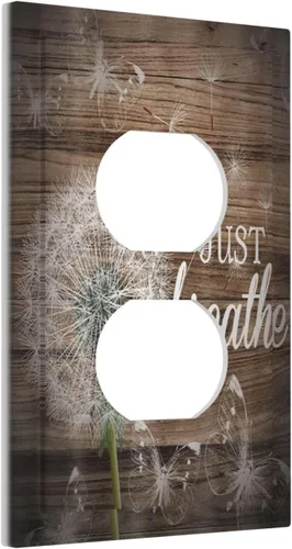 Vista 150 de Placa decorativa para interruptor de luz, playa, rosa, escena nocturna, 2 bandas, 1 palanca, 1 placa de pared dúplex, decoración de placa