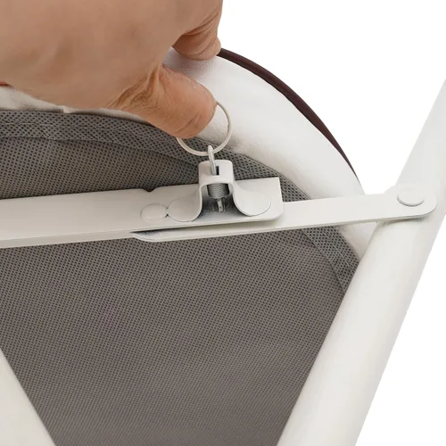 Vista 7 de Taburete de bar plegable con respaldo, taburete plegable alto, taburetes portátiles acolchados, taburetes plegables de altura de mostrador