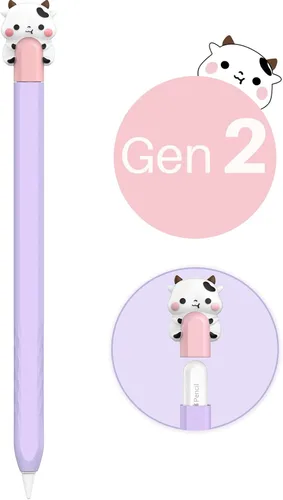 Vista 23 de NIUTRENDZ Funda protectora de silicona con diseño de oso para Apple Pencil de 1ª generación, accesorios para la piel