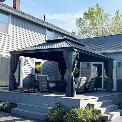 Vista 47 de Purple leaf - Gazebo para exteriores.