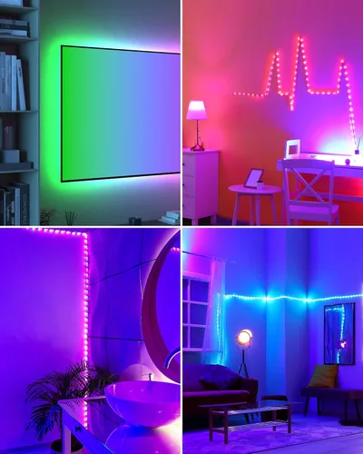 Vista 7 de JACKYLED Conectores LED de 3 pines de 0.315 pulgadas para tiras de luces LED, kit total de 22 conectores de esquina para extensión de adaptador sin