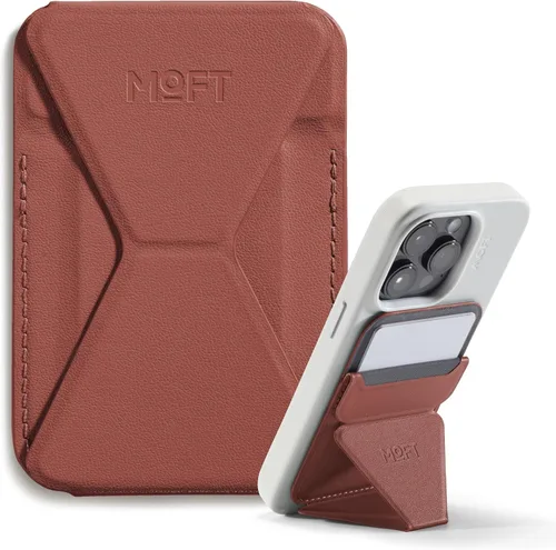 Vista 12 de MOFT - Soporte magnético para cartera compatible con iPhone series 17/16/15/14/13/12, ajuste de ángulo y compatible con Magsafe, soporte para Panna