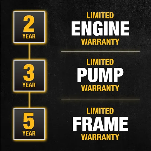 Vista 7 de Dewalt 61147S Lavadora a presión de 3300 PSI, 2.4 GPM, a gas, agua fría