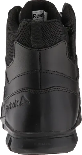 Vista 3 de Reebok Sublite Cushion táctico 6 pulgadas cremallera lateral Eh botas de trabajo militares, Negro