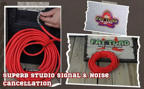 Vista 8 de Fat Toad Cable de altavoz macho de 50 pies y 1/4 pulgadas (serie Flexpro) – Cable DJ de audio de 12 AWG para equipo PA, AMP, grabación de estudio