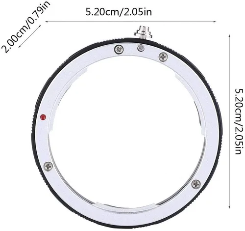 Vista 9 de Anillo de filtro de lente macro de montaje inverso Anillo de filtro de lente para cámara (para)