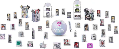 Vista 3 de Mini Brands Disney 100 Cápsula de Platino de Edición Limitada de ZURU con Miniaturas de Platino, Celebra Disney 100