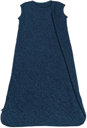 Vista 13 de HonestBaby - Manta acolchada de algodón orgánico para usar como prenda, negra, talla M