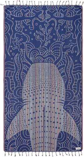 Vista 13 de Sand Cloud Toalla de Playa Turca Grande - Sin Arena - 100% Hilo de Algodón Turco Orgánico - Toalla de Secado Rápido para Playa, Pícnic, Manta o Baño