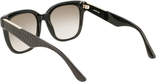 Vista 4 de Lacoste Lentes de sol rectangulares L970S para mujer color negro talla única Negro