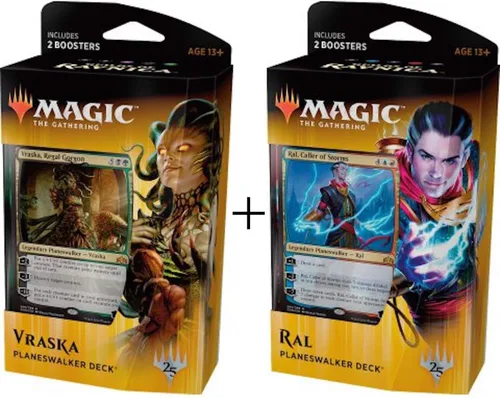MTG Guilds of Ravnica Planeswalker Decks Magic The Gathering: Set of 2