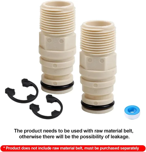 Vista 4 de Kit adaptador de instalación de suavizante de agua 7280203 compatible con Kenmore, GE, Whirlpool, Morton, NorthStar, EcoWater, EcoPure etc