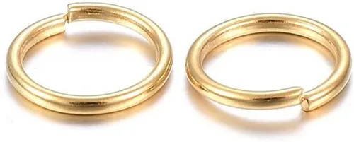 Vista 65 de HDSupplies 100 anillos de acero inoxidable 304 en tono negro, calibre 18 de 0.236 in (0.039 pulgadas de grosor)