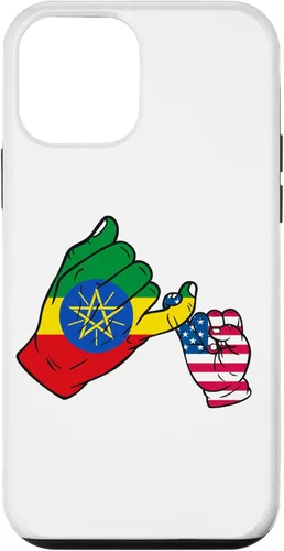 Vista 12 de iPhone 15 Parent and child Ethiopia USA family Case