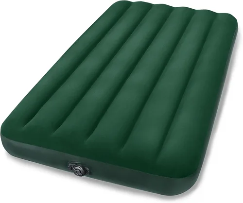 Vista 2 de Intex Prestige Downy - Kit de cama de aire con bomba de batería manual, doble
