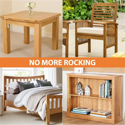 Vista 4 de 32 PCS Soportes en L, Soportes en L de Servicio Pesado para Estantes de Madera, con 100* Tornillos, Soporte de Ángulo de Esquina de Acero Inoxidable