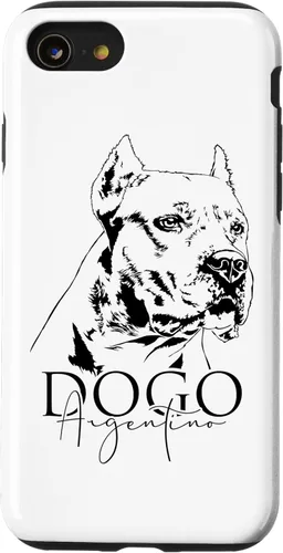 Vista 18 de Dogo Argentino Dog Portrait Dog Portrait Dogs Case for iPhone 17