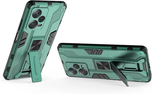 Vista 2 de Pzwoxukhov Funda para Xiaomi Redmi Note 12 Pro + 5G / Note 12 Pro Plus, funda protectora para teléfono con soporte, funda magnética de atracción