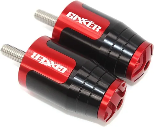 Vista 4 de Motorcycle Handle Bar End Weight Handlebar Grips Cap Anti Vibration Silder Plug for Suzuki Gixxer 150sf 250sf 155 Accessories (Color : Blue)