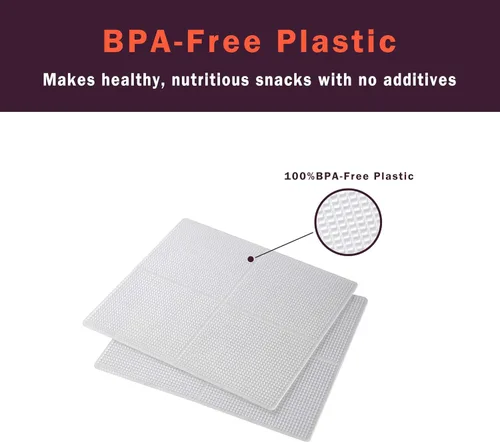 Vista 4 de COSORI Accesorios para deshidratadores de alimentos, hojas de malla para 6 bandejas CP267-FD y otros modelos, sin BPA, C267-2MS, paquete de 2