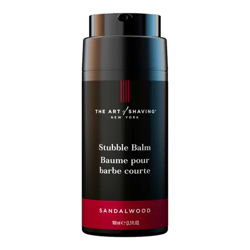 The Art of Shaving Bálsamo para barba, acondicionador para rastrojos para hidratar la piel y el cabello, sándalo, 3.3 onzas