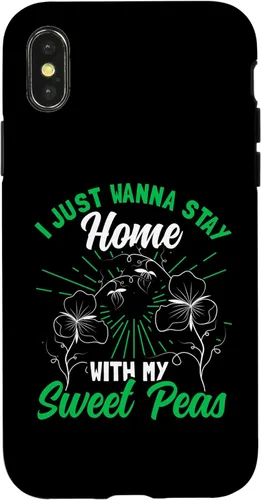 Vista 4 de iPhone 15 Sweet Peas Gardener Soil Flower Food Sweet Peas Lover Case