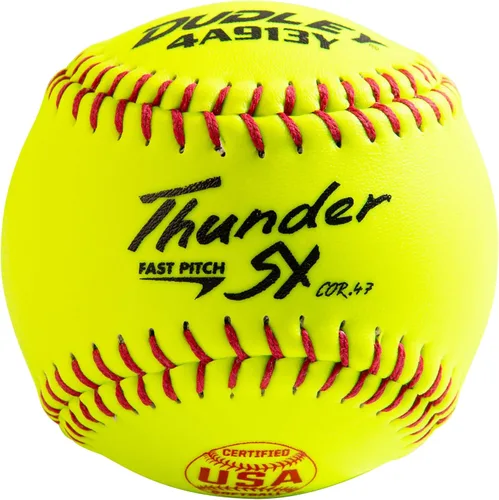 Vista 11 de Dudley Fastpitch Softballs Official USAB, USSSA, & NFHS Multiple 12 Count Options