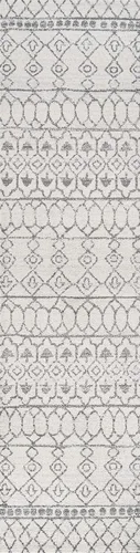 Vista 7 de JONATHAN Y MOH209A-28 Izil - Alfombra marroquí Beni Souk para interiores de granja, bohemio, minimalista, geométrico, fácil de limpiar