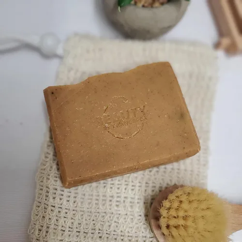 Vista 6 de Handmade Turmeric Soap Bar 100% Natural and Organic Ingredients For Men and Women - For Dry and Sensitive Skin,4oz