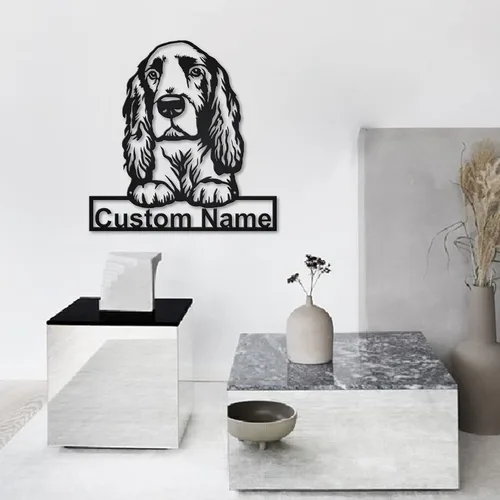 Vista 80 de Letrero de madera personalizado de perro Airedale Terrier Letrero de madera personalizado Airedale Terrier Airedale Terrier divertido Regalo