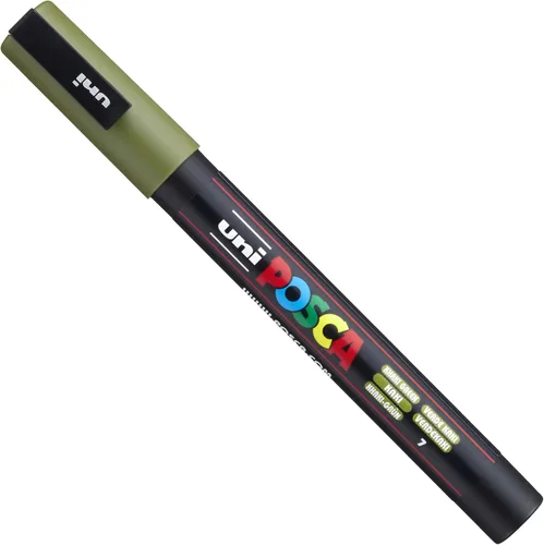 Vista 5 de Posca PC-3M Paint Marker Art Pens - 0.9-1.3mm – Earth Tones Set of 8 Pens in Gift Box